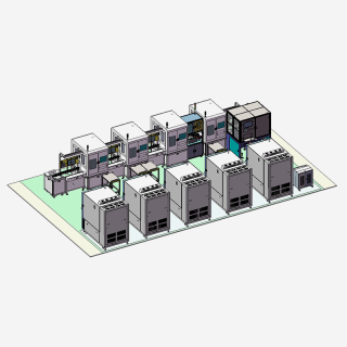 Semi-Automatic BMS Line