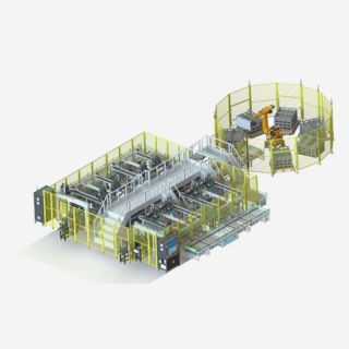 Square cell sorting system