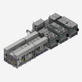 Blade Battery Cell Cutting and Stacking Integrated Machine