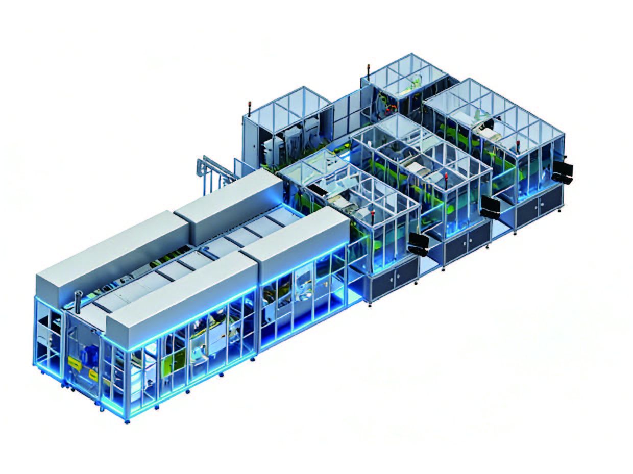 Cutting and Stacking Integrated Machine