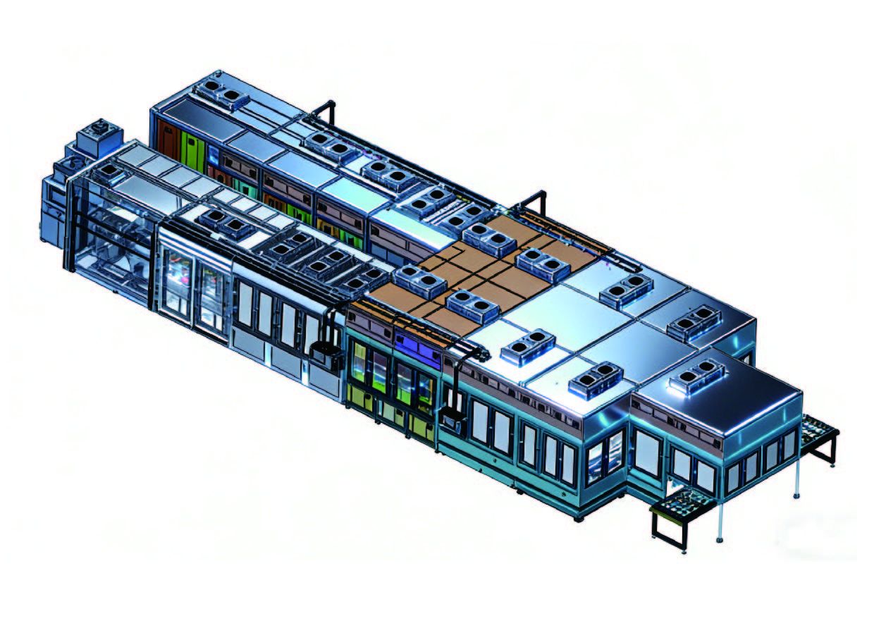 High-speed Cutting & Stacking Integrated Machine
