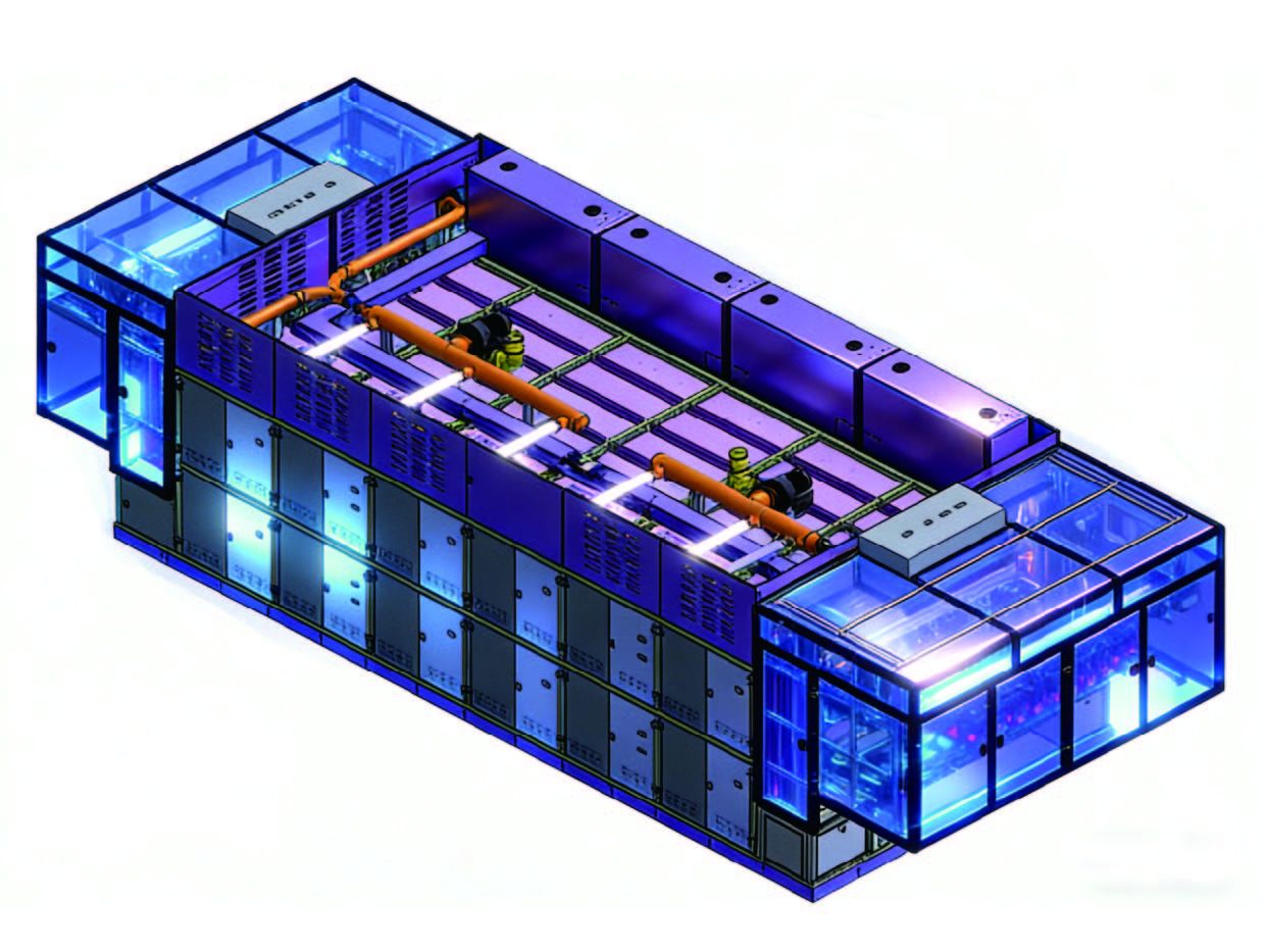 Prismatic Cell Preheating Furnace