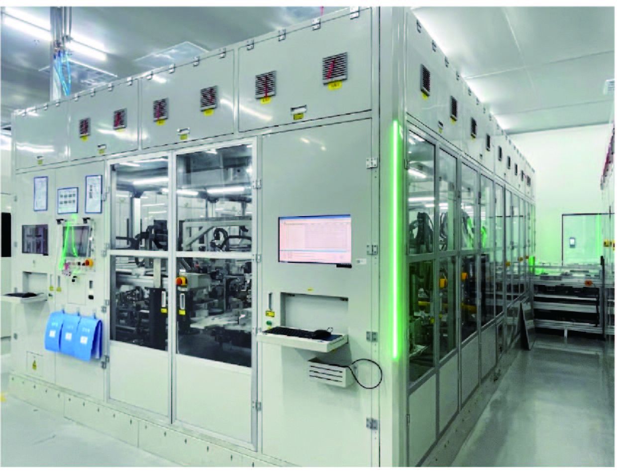 Prismatic Cell Mylar Wrapping Machine