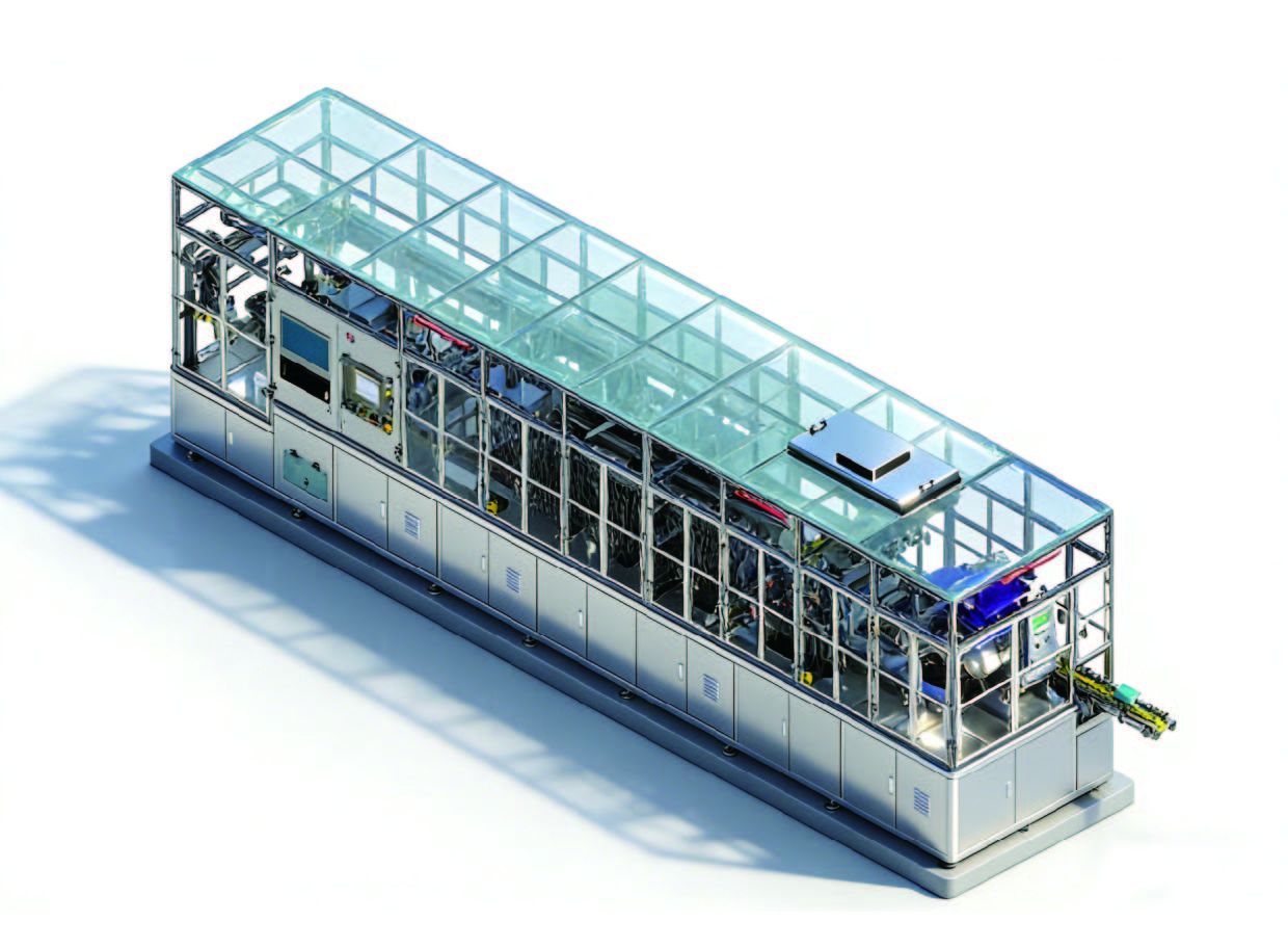 Prismatic Cell Wrapping Machine