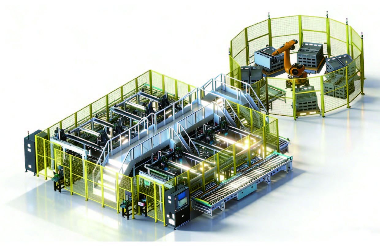 Prismatic Cell Sorting System