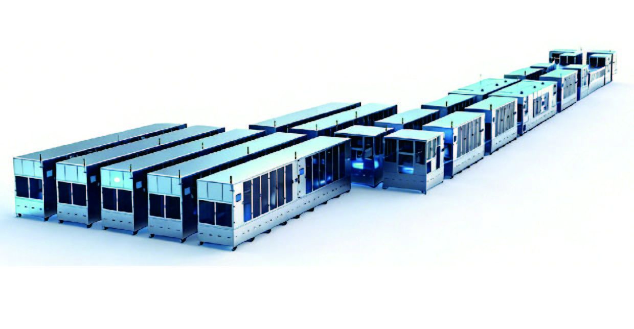 150 PPM Cylindrical Cell Assembly Line