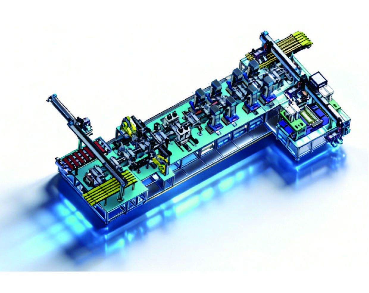 Blade Battery Assembly - Ultrasonic Pre-welding & Cutting Machine 