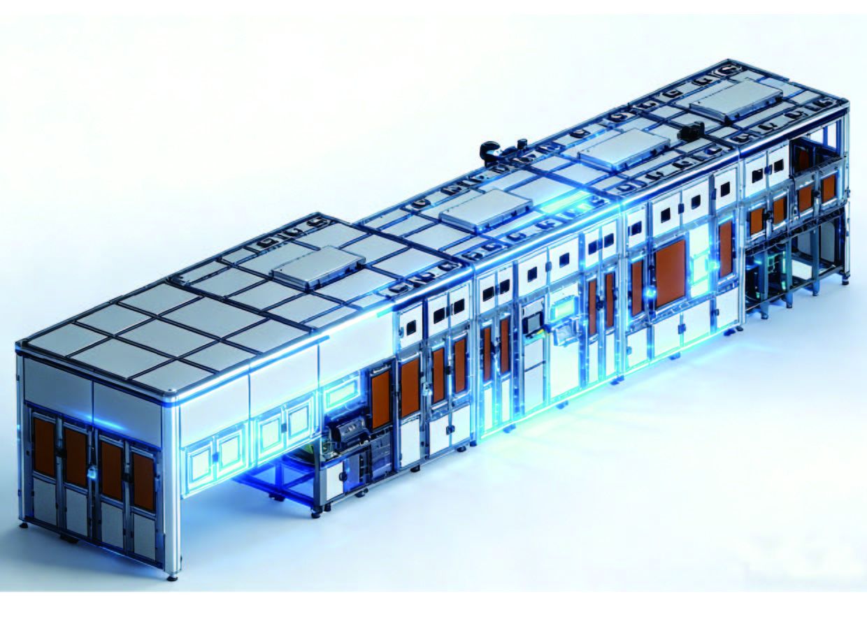 Blade Battery Assembly - Negative Tab Cover Laser Welding Machine