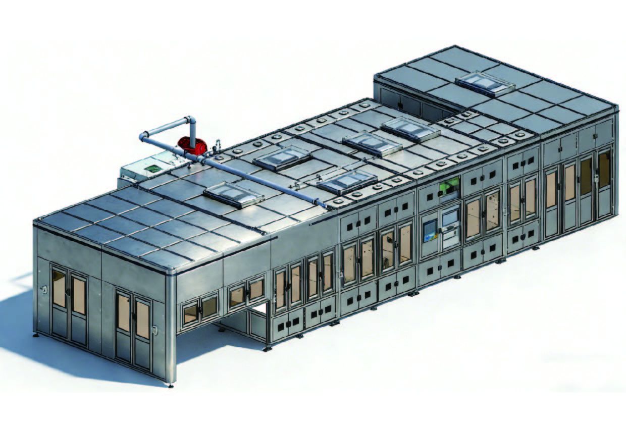 Blade Battery Assembly - Shell Loading &  Negative Cover Pre-welding Machine