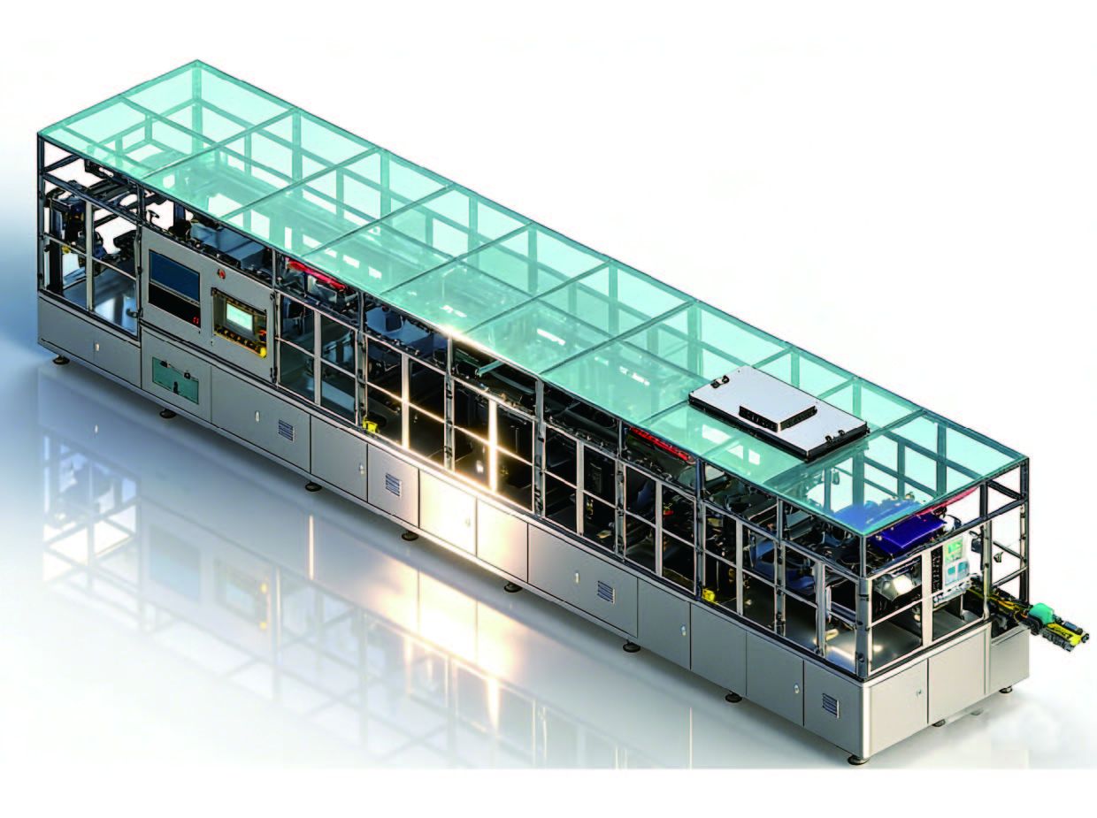 Blade Battery Assembly - Automatic Blue Film Wrapping Machine
