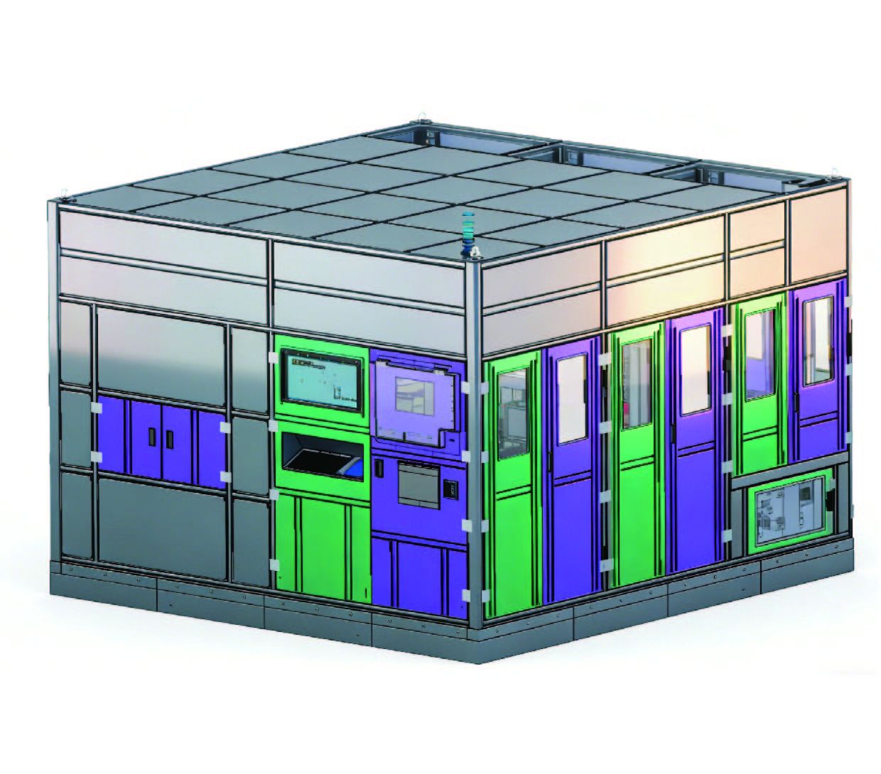 Solid-State Battery Degassing Machine
