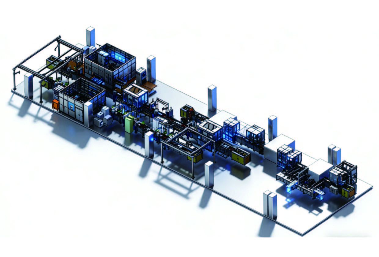 Pouch Cell Module Line (Power Battery)