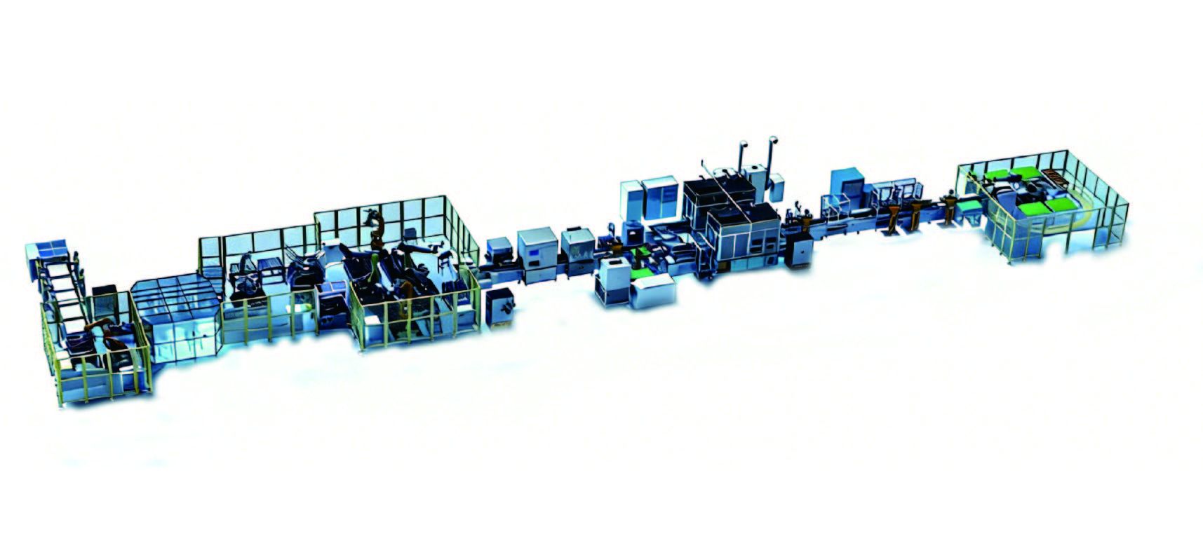 Prismatic Aluminium Shell Module Automatic Line (Power Battery)