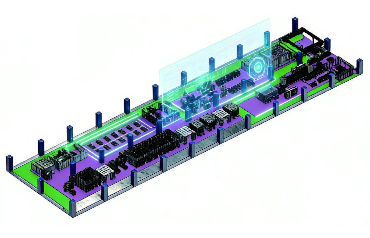 High-Nickel Large Cylindrical Cell CTP Module Assembly Line  (20PPM/6JPH) 