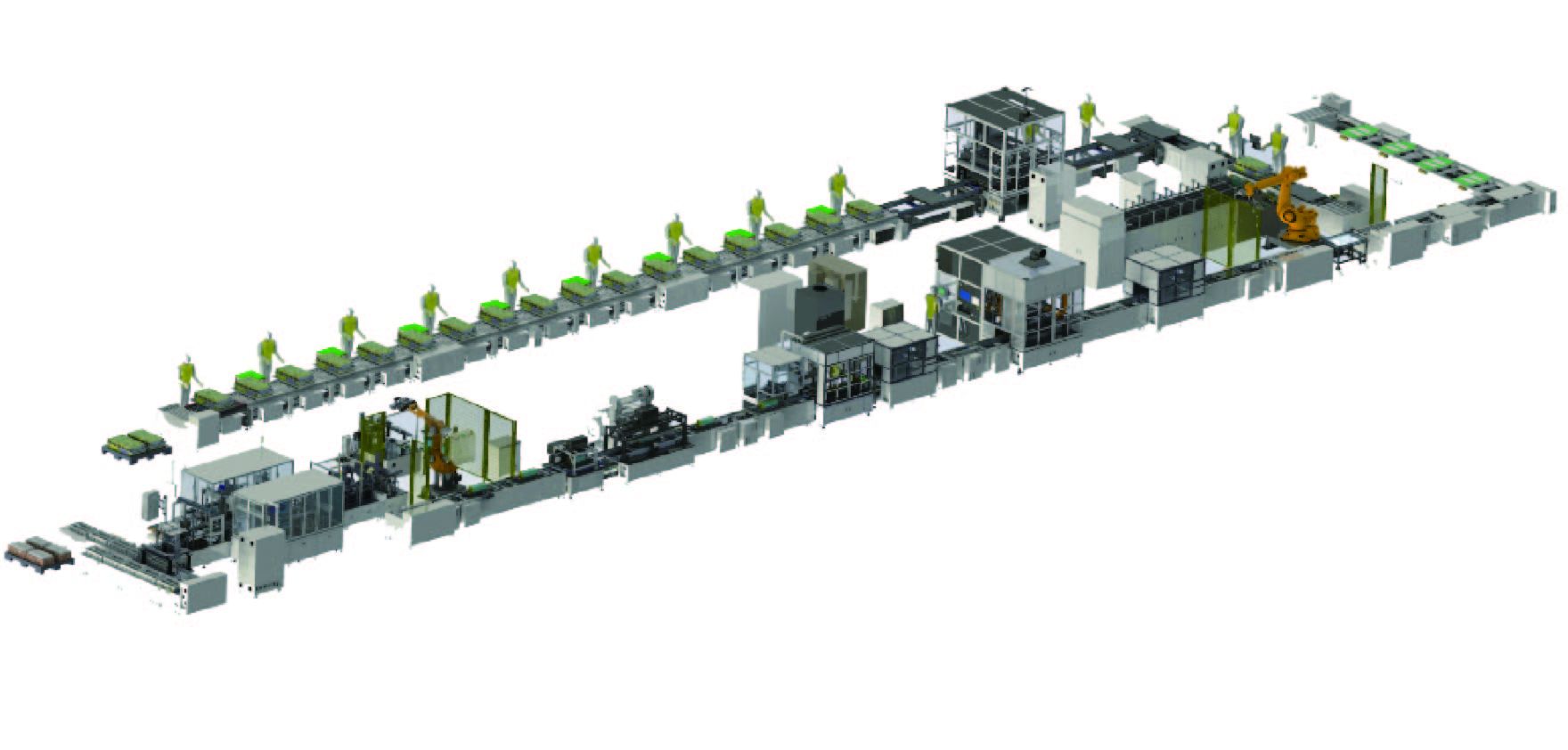 Module & PACK Complete Line (Energy Storage Battery) 