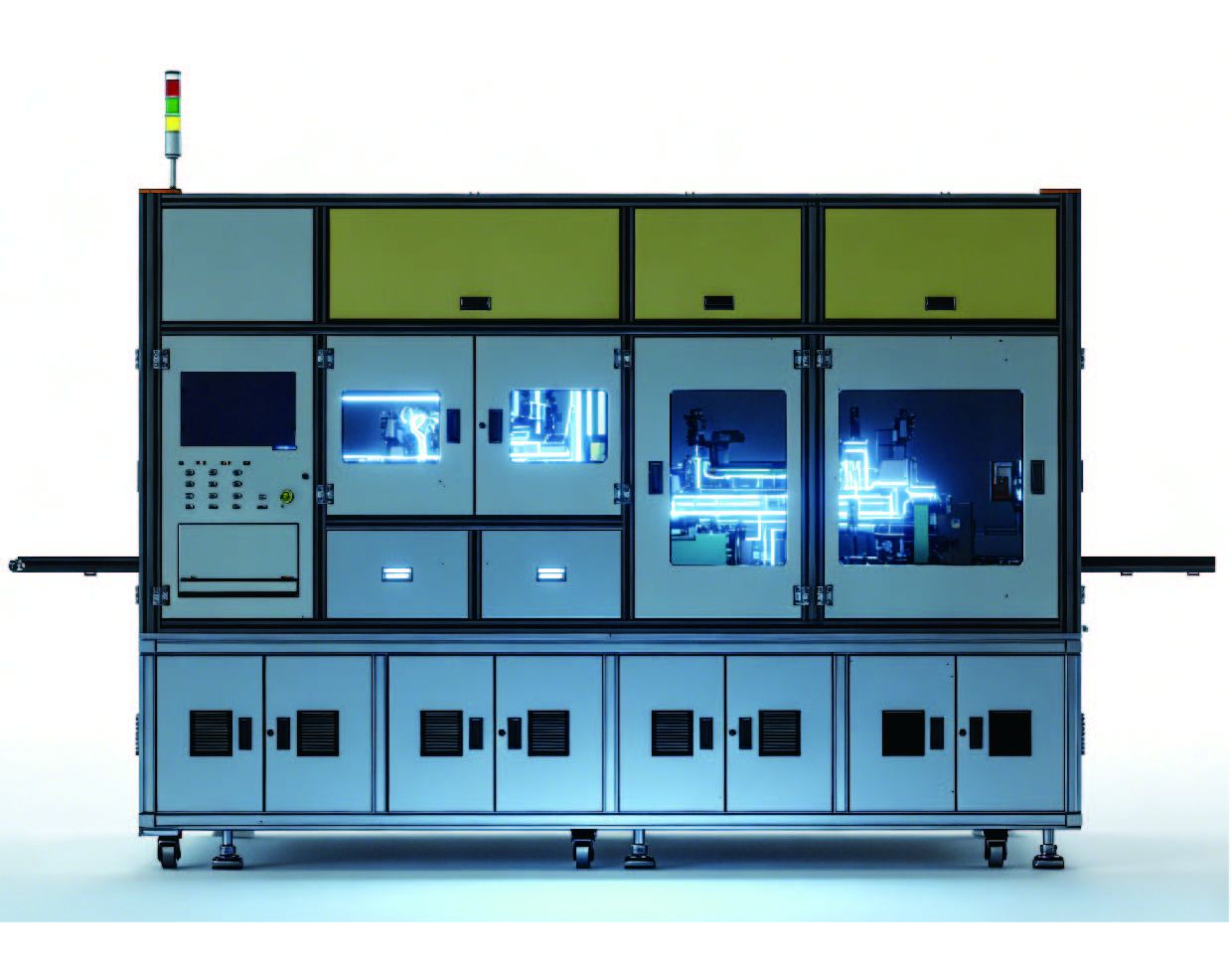 Steel Shell Battery – Automatic Tab Processing Equipment