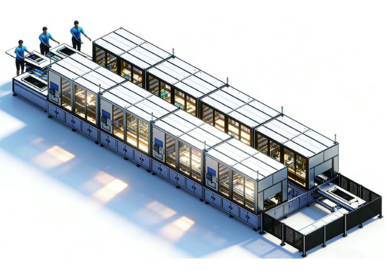 Semi-automatic CCS Production Line