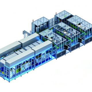 Cutting and Stacking Integrated Machine