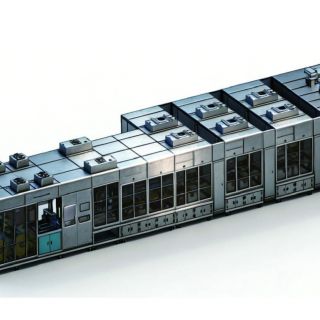 Laser Cutting, Stacking & Hot Pressing Integrated Machine