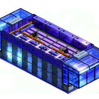 Prismatic Cell Preheating Furnace