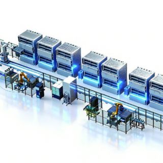 Full-automatic Vacuum Drying Line for Prismatic Cells