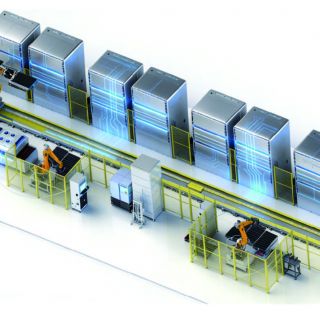 Full-Automatic Vacuum Drying Line for Pouch Cells