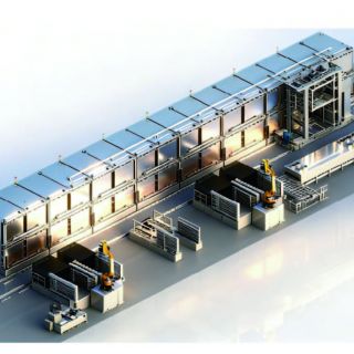 Full-automatic Vacuum Drying Line for Cylindrical Cells