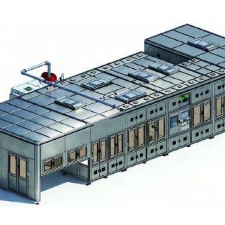 Blade Battery Assembly - Shell Loading &  Negative Cover Pre-welding Machine