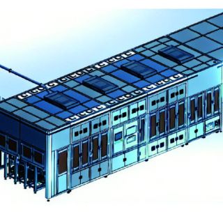 Blade Battery Assembly - Positive Tab Cover Laser Welding Machine