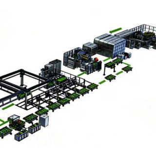 16PPM Full Module & PACK Line (AGV Type - Energy Storage Battery)