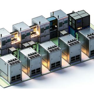 Semi-automatic BMS Production Line